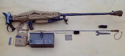 Boys Anti-tank rifle with all its accessories, including dust/mud cover