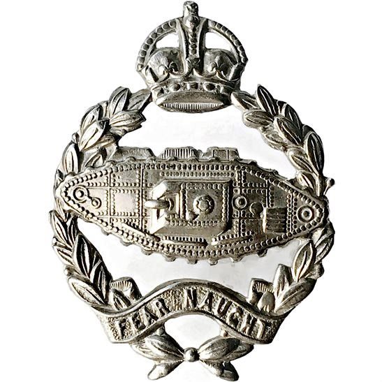 Cap badge of the Royal Tank Regiment
