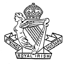 Cap badge of the 8th King's Royal Irish Hussars