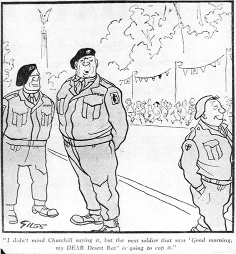 Cartoon published on 24th July 1945.